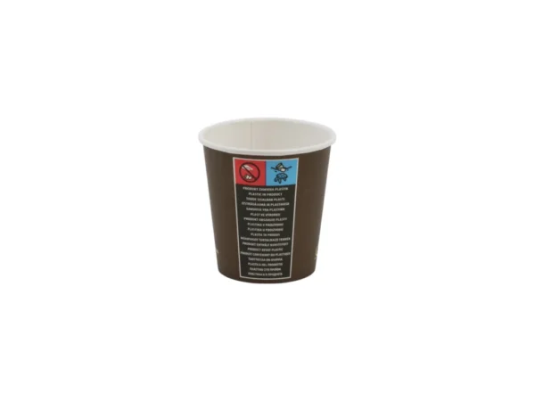 Popierinis puodelis 120 ml 4 oz espresso logo