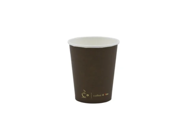 Popierinis puodelis 120 ml 4 oz espresso logo